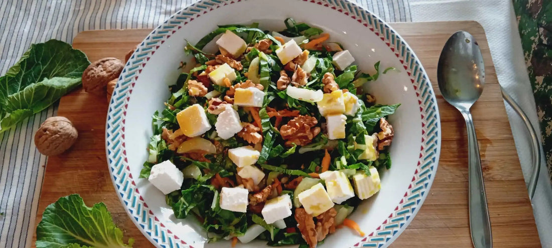 Insalata gustosa con Pak-choi
