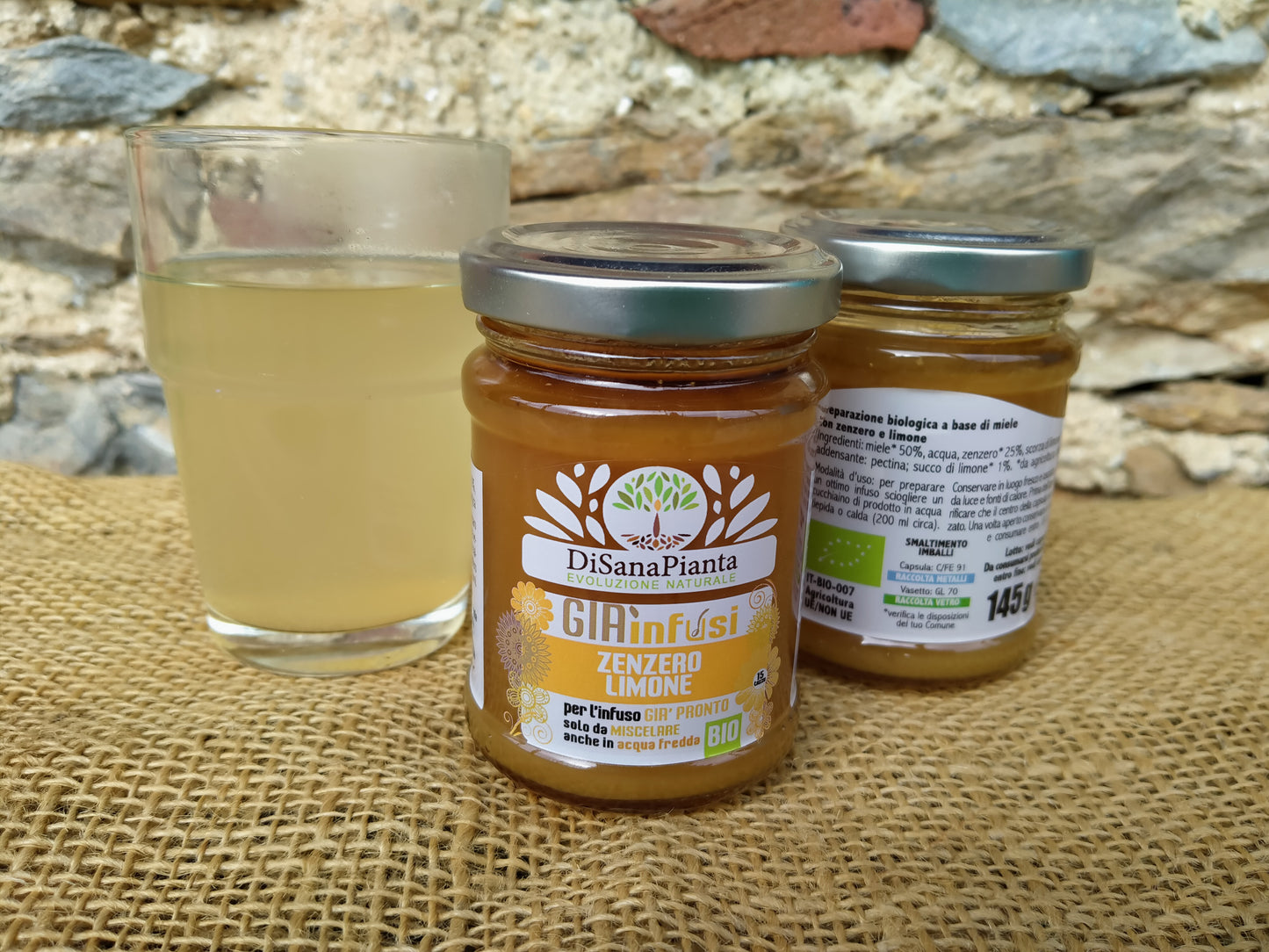 MIELINFUSO Limone e Zenzero BIO