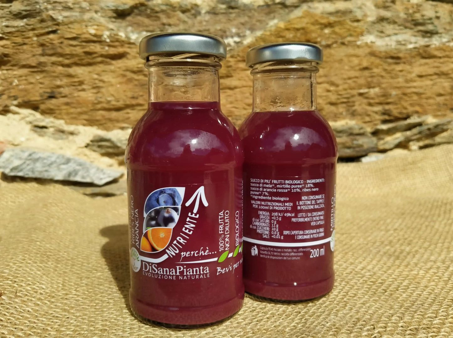 Succo Nuriente ribes nero e arancia