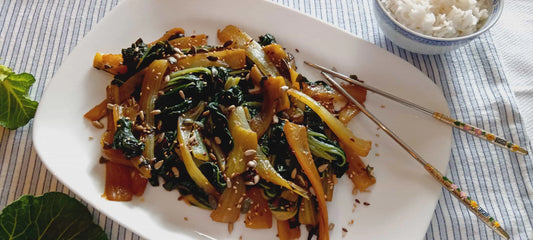 Pak-choi in padella