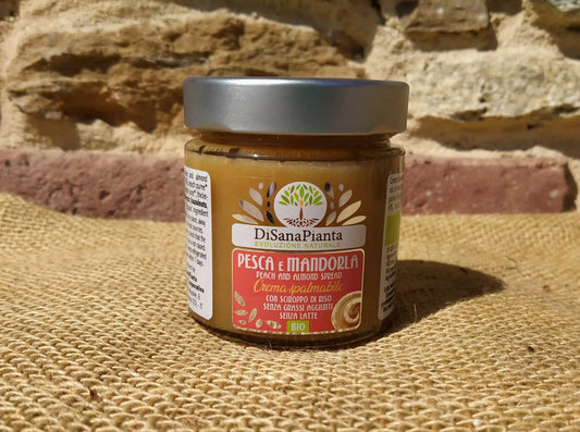 Crema Spalmabile - Pesca e Mandorle BIO