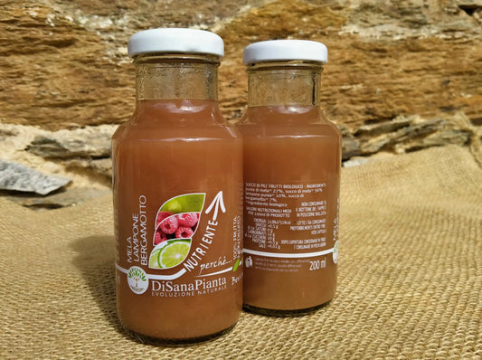 Succo Nuriente mela lampone e bergamotto