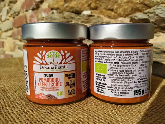 Sugo Di Pomodoro E Lenticchie BIO