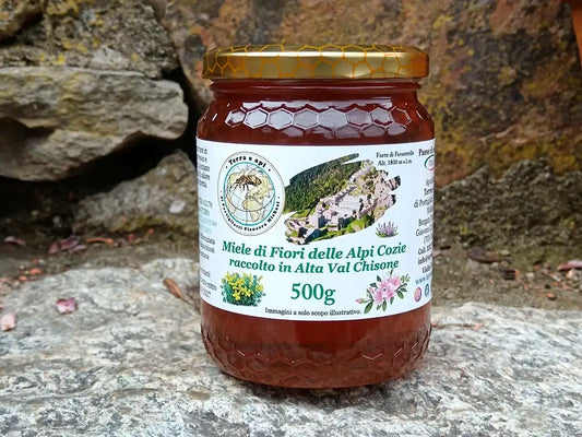 miele di fiori delle alpi cozie